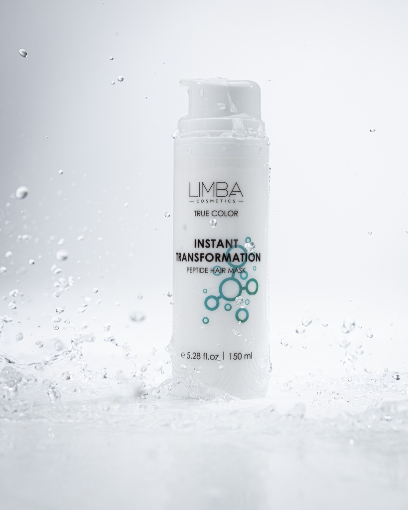 Limba Cosmetics Instant Transformation Express Reconstruction Peptide Hair Mask, 150 ml