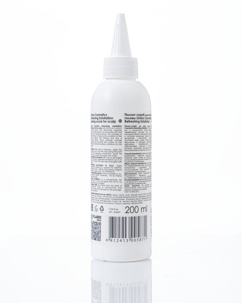 Limba Cosmetics Refreshing Exfoliation peeling scrub for scalp