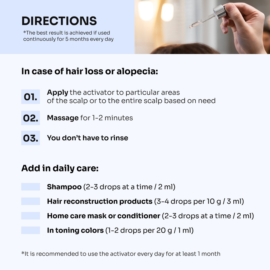 Limba Cosmetics Hair Growth Activator Vitamin B, 50 ml